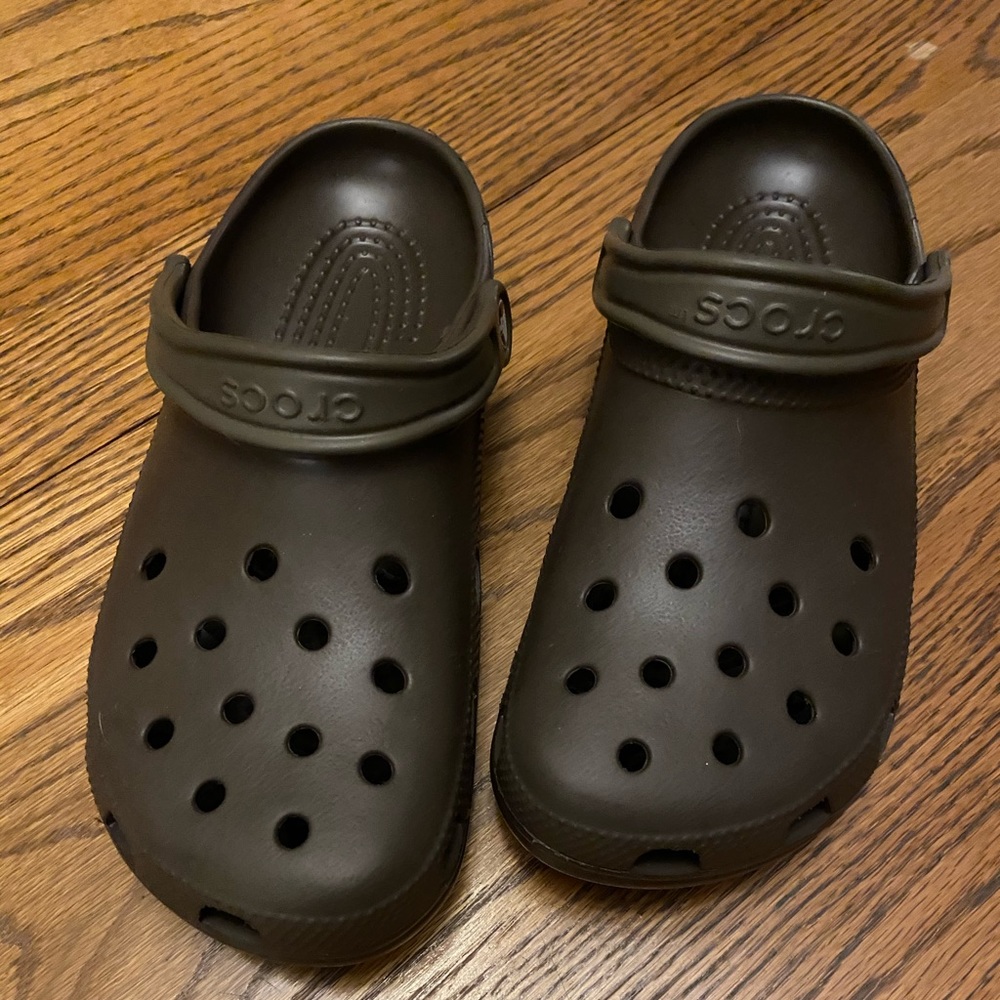 Chocolate Brown Crocs